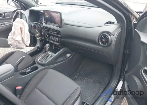 2023 Hyundai Kona N Line z USA, uszkodzony, nr VIN KM8K3CA33PU004293